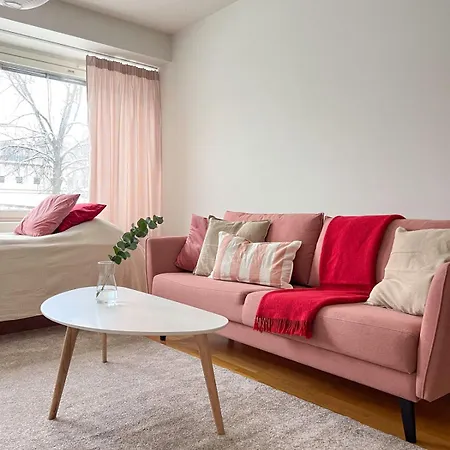 Aseman Helmi! Tilava Kaksio Kuopion Juna-aseman Vieressae 公寓