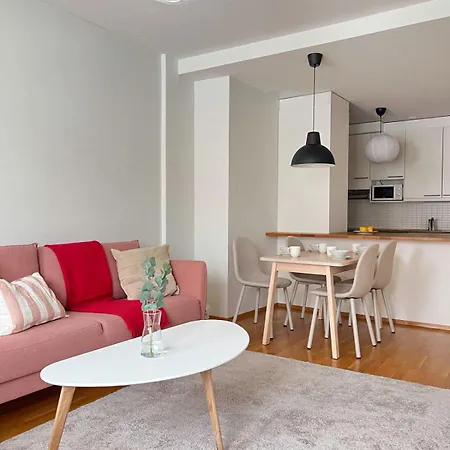 公寓 Aseman Helmi! Tilava Kaksio Kuopion Juna-aseman Vieressae 库奥皮奥