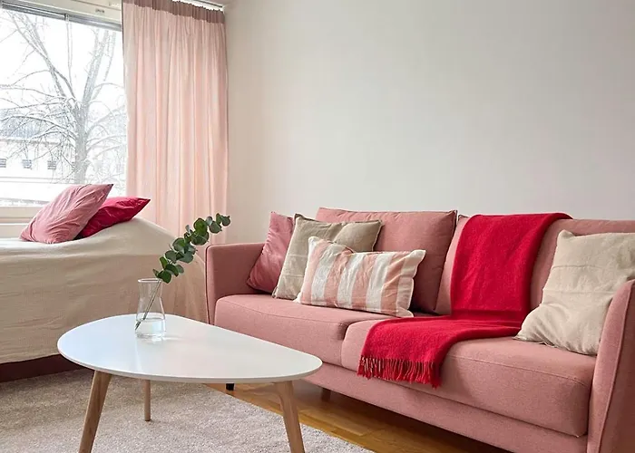 Aseman Helmi! Tilava Kaksio Kuopion Juna-aseman Vieressae 公寓