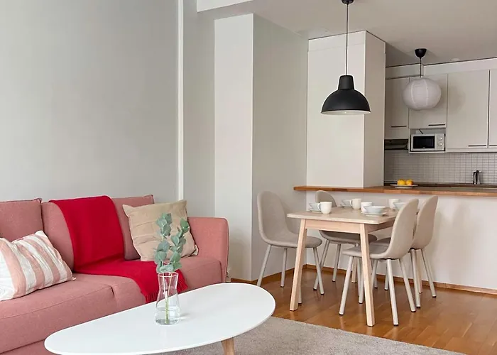 公寓 Aseman Helmi! Tilava Kaksio Kuopion Juna-aseman Vieressae 库奥皮奥